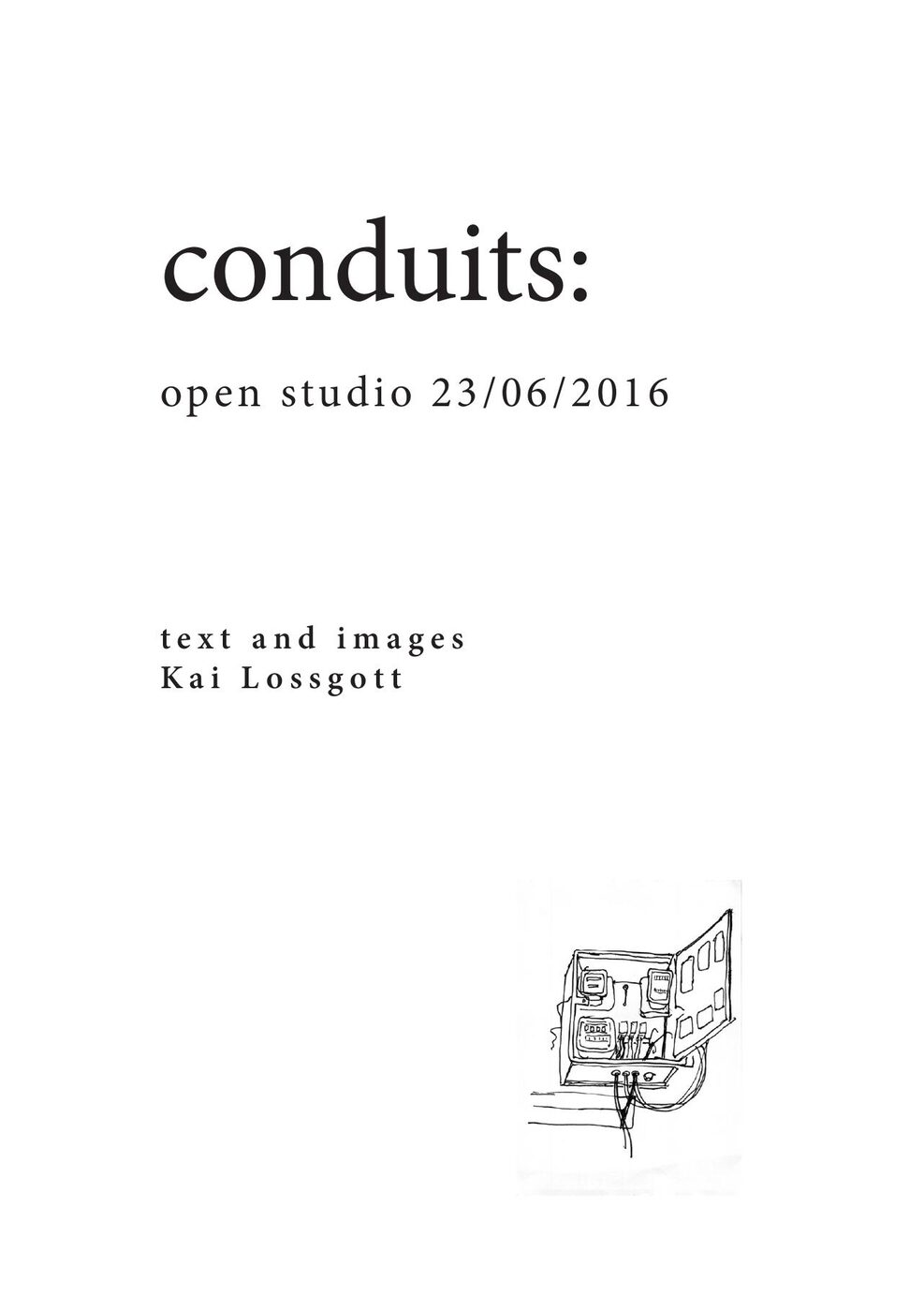 conduits: open studio