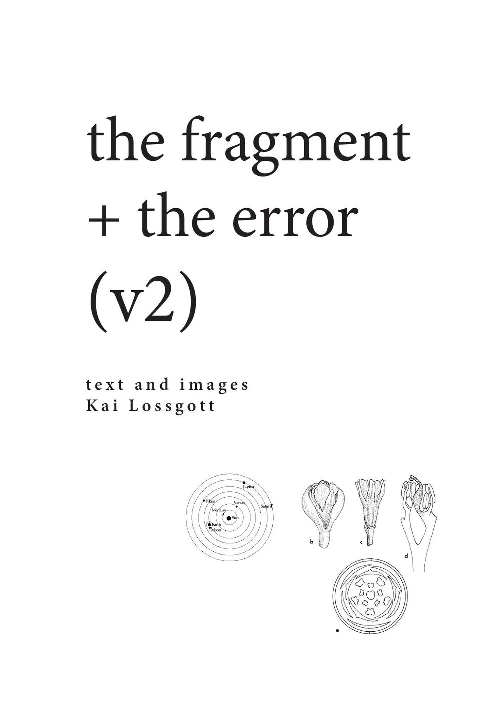 the fragment and the error